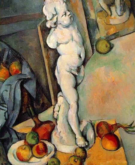 Paul Cezanne Still Life with Plaster Cupid France oil painting art